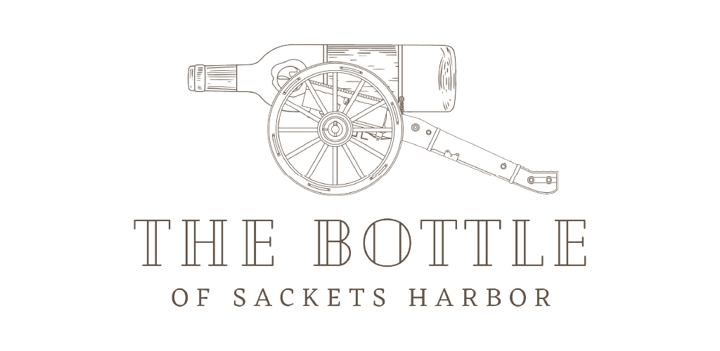 The Bottle of Sackets Harbor's logo