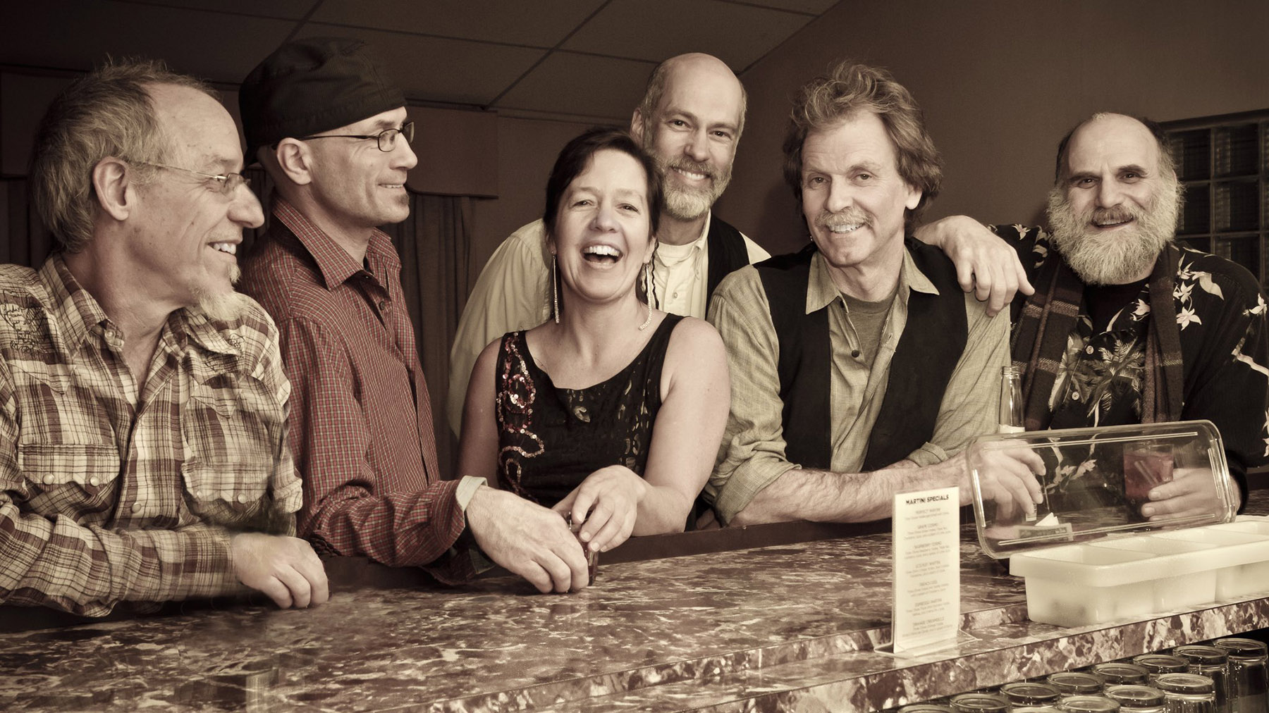 Publicity photo of members of the band Li'l Anne and Hot Cayenne