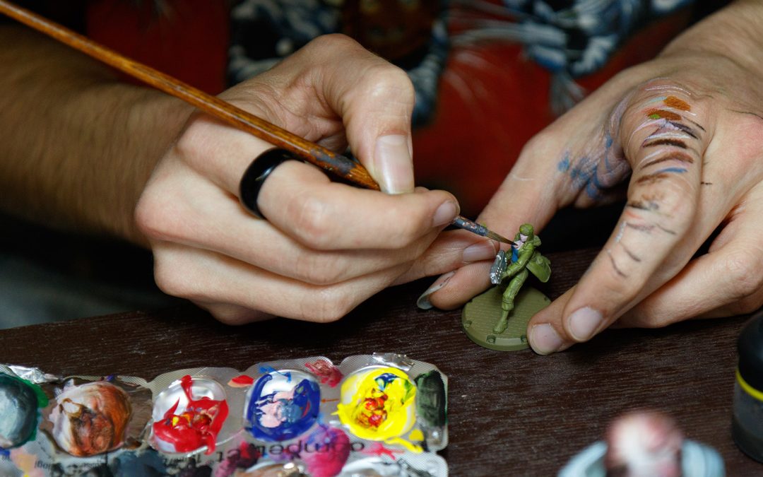 Tiny Art Show at the Arts Center